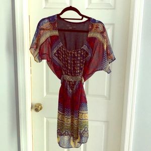 Forever XXI Printed Mini Dress